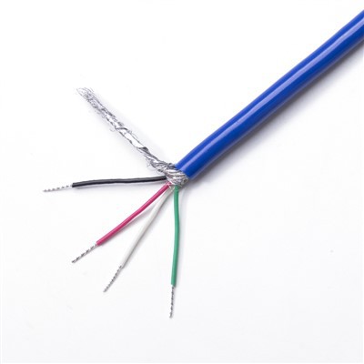 4 İletkenli Bakır Örgü Korumalı Kablo